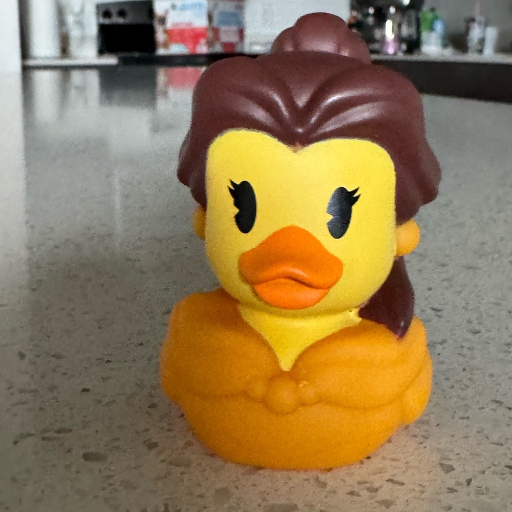 Beauty and the beast Rubber ducky themed Belle 3’ tall